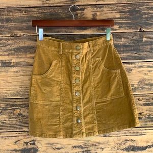 Altar’d State Corduroy Mini Skirt